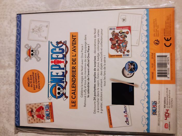 One Piece - Le calendrier de l'avent officiel 2023 Introuvable - photo numéro 2