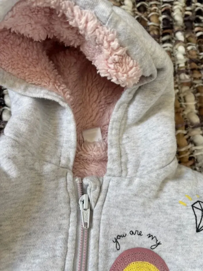 Veste polaire intérieur bébé fille 18 mois - photo numéro 3