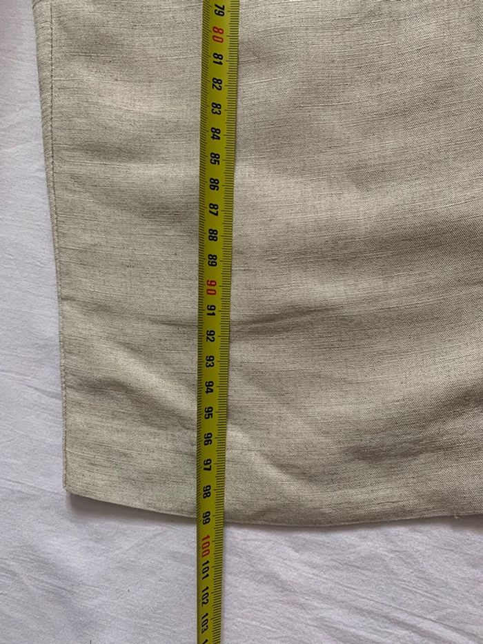 pantalon H&m crème taille S - photo numéro 6