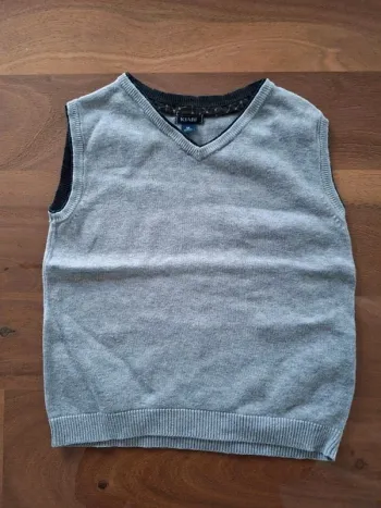 Pull sans manche gris Kiabi 3 ans
