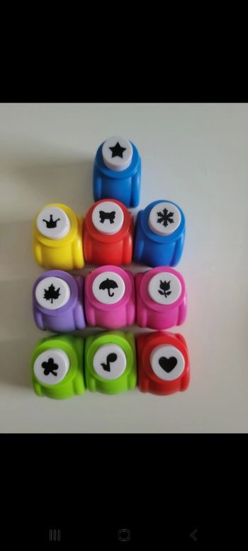 10 mini perforatrices à motifs