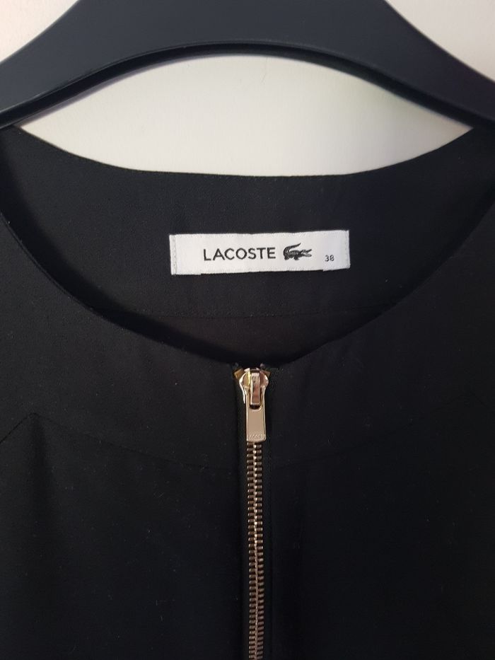 Magnifique robe noire taille 38 Lacoste - photo numéro 3