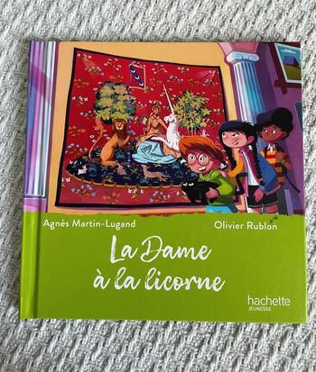 Livre macdo "La dame á la licorne ".