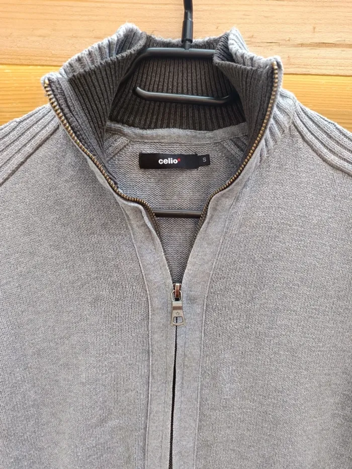 Gilet zip taille S Celio - photo numéro 3