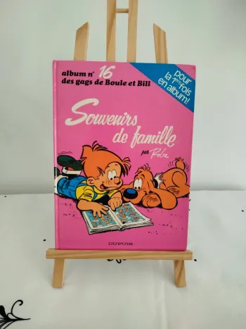 Souvenirs de famille Bd Boule et Bill tome 16
