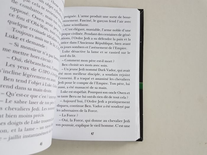 Livre Star Wars Épisode IV Un Nouvel Espoir La Bibliothèque Verte - photo numéro 3