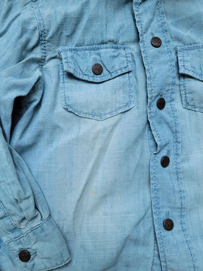 Chemise jean 9 mois - photo numéro 2