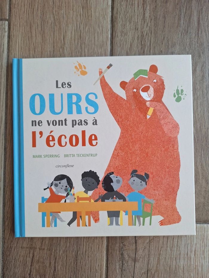 Livre les ours ne vont pas à l'école