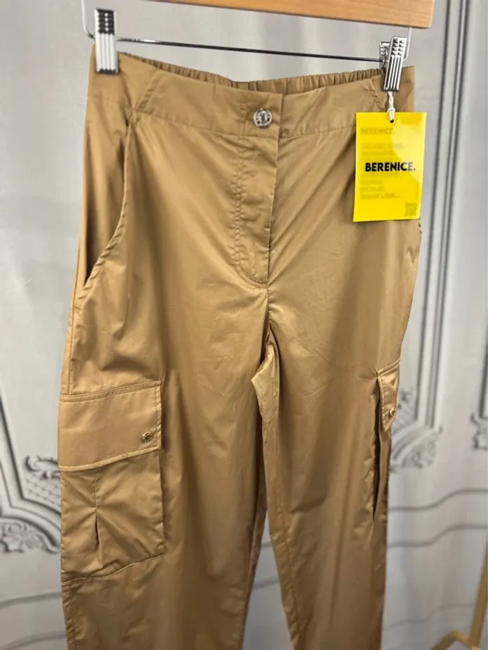 Pantalon Cargo Berenice Camel T.34 / XS neuf - photo numéro 2