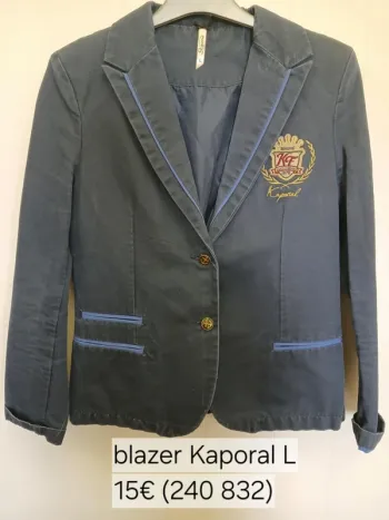 240832 blazer bleu femme L