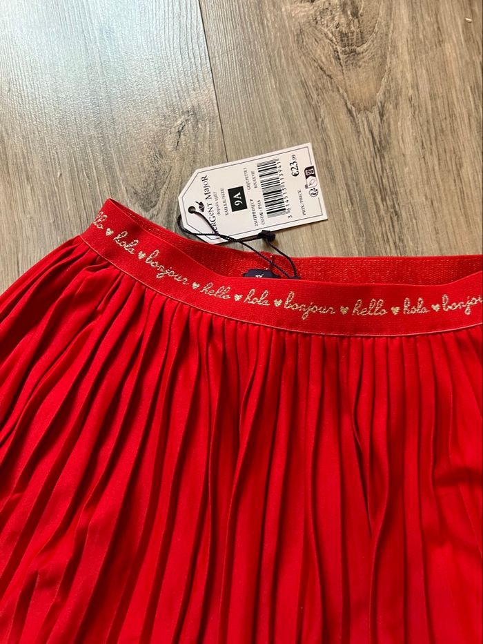 Jupe plissée  de Noël