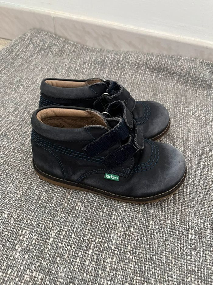 Chaussures À Scratch Pour Garçons Taille 26 Kickers