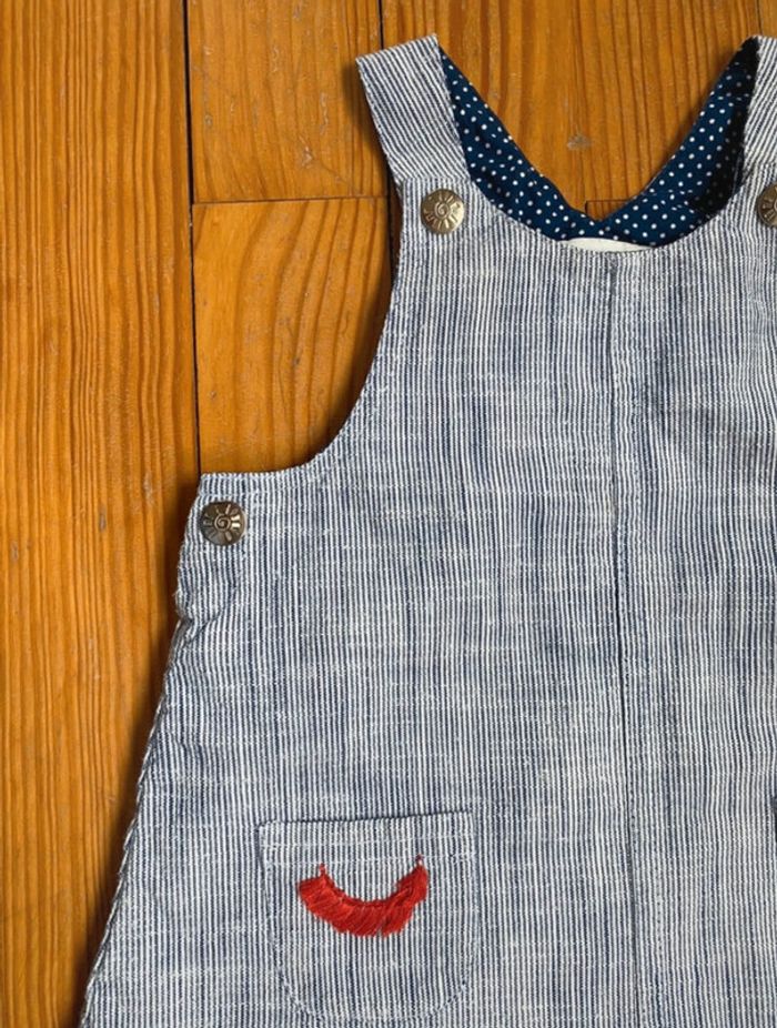 Robe à rayures - taille 23 mois