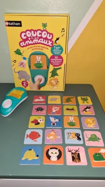 Jeu "Coucou les animaux"