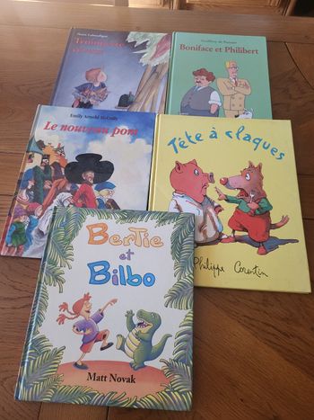 5 livres pour enfants
