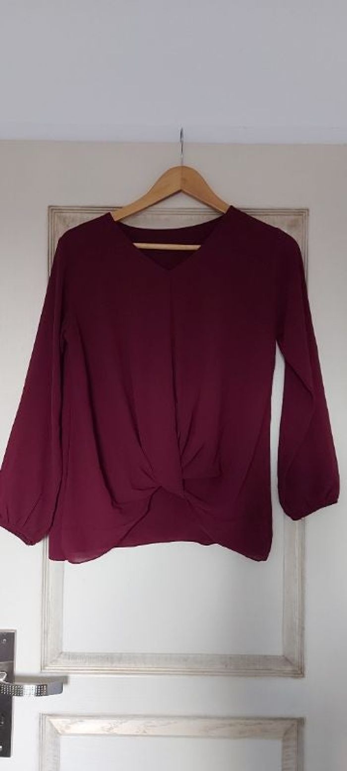 Blouse bordeaux