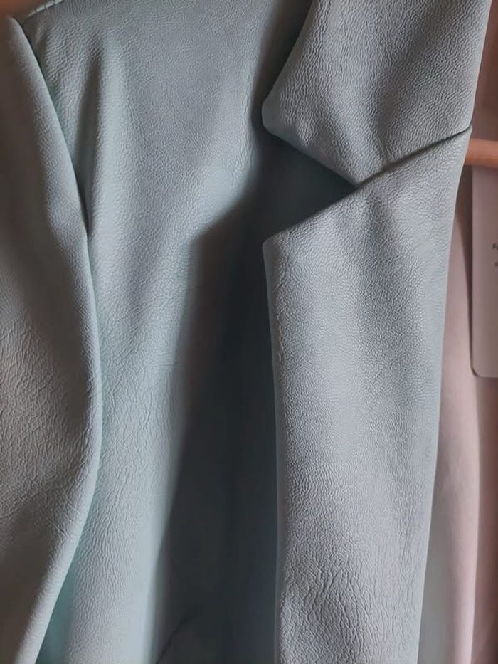 Blazer simili cuir mint FolyFring T.M neuf 🍬 - photo numéro 2