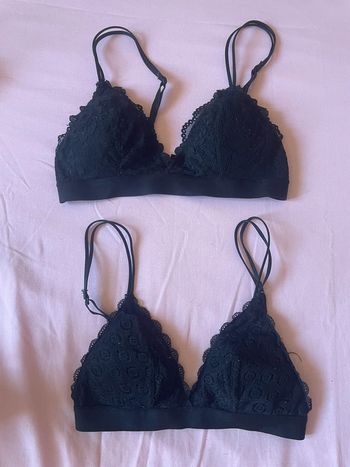 Lot de 2 soutiens gorges noir