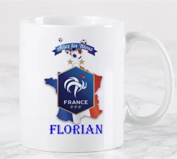 Mug équipe de France personnalisé