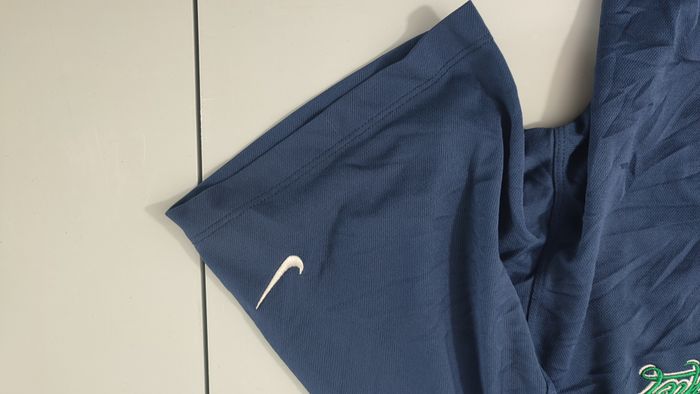 Vêtement vintage de marque Polo bleu Nike Nikegolf Dri-fit L #D84 - photo numéro 5