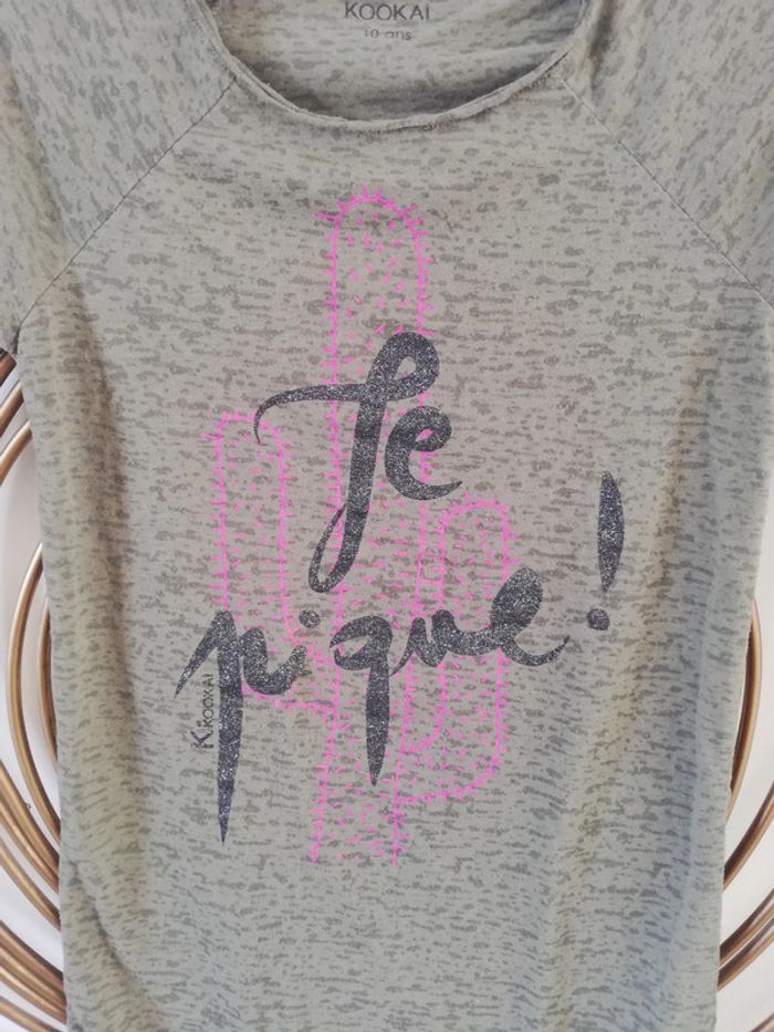 Tshirt Kookai T10 ans - photo numéro 3