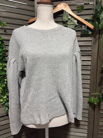 sweat Zara gris taille L