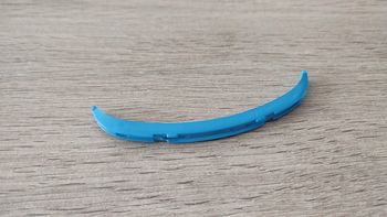 Baguette pare-chocs avant pièce miniature Porsche 356 B 1961 Burago BBurago 1/18 1/18e 1/18ème #B68