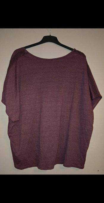 T-shirt bordeaux