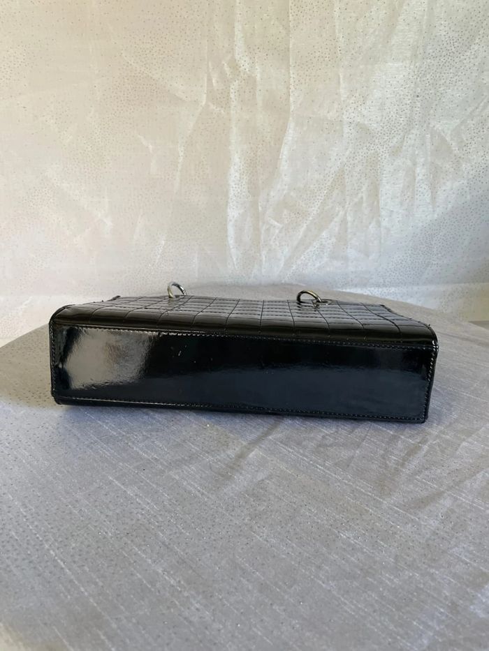 Sac à main noir matelassé – état quasi neuf - photo numéro 7