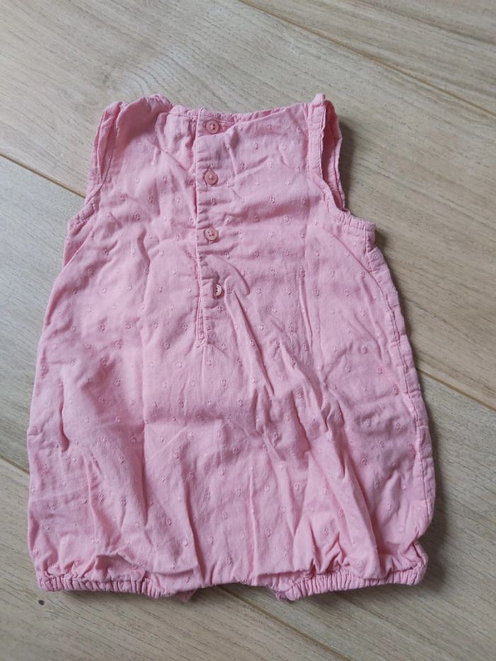 Combi-short fille Bout'chou 3 mois comme neuf (78) - photo numéro 3