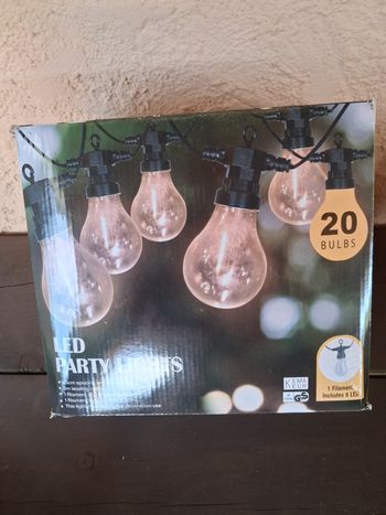 Guirlande 20 bulbs neuf