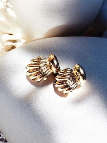 Boucles d'oreilles vintage signées Coro