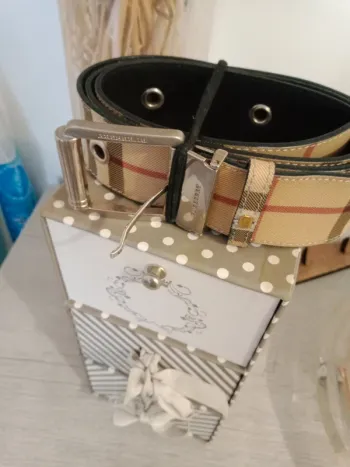 Ceinture Burberry ajustable