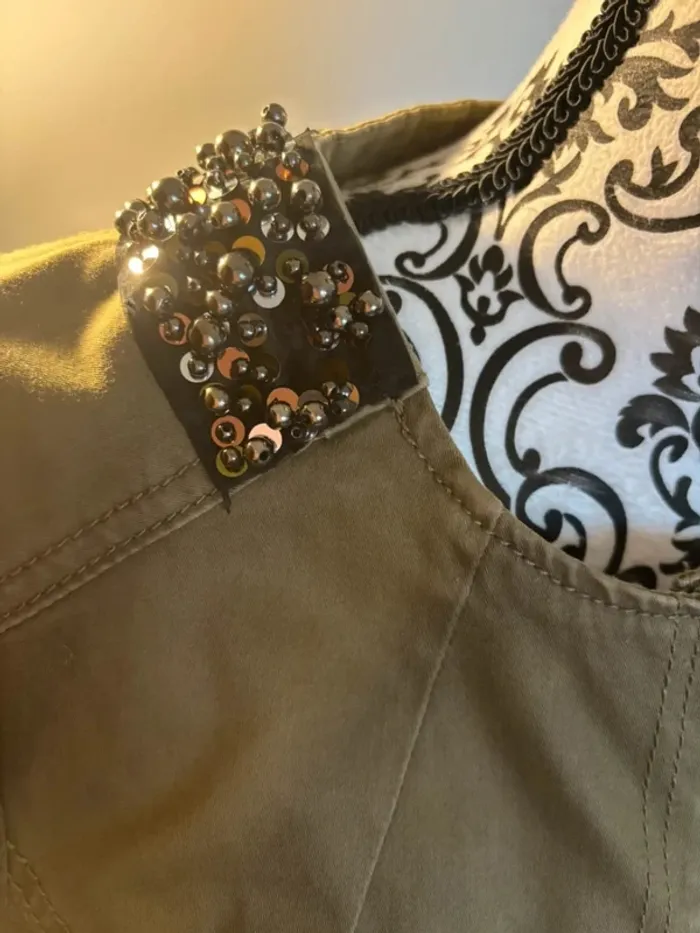 Veste en jean cintrée taille XS - photo numéro 3