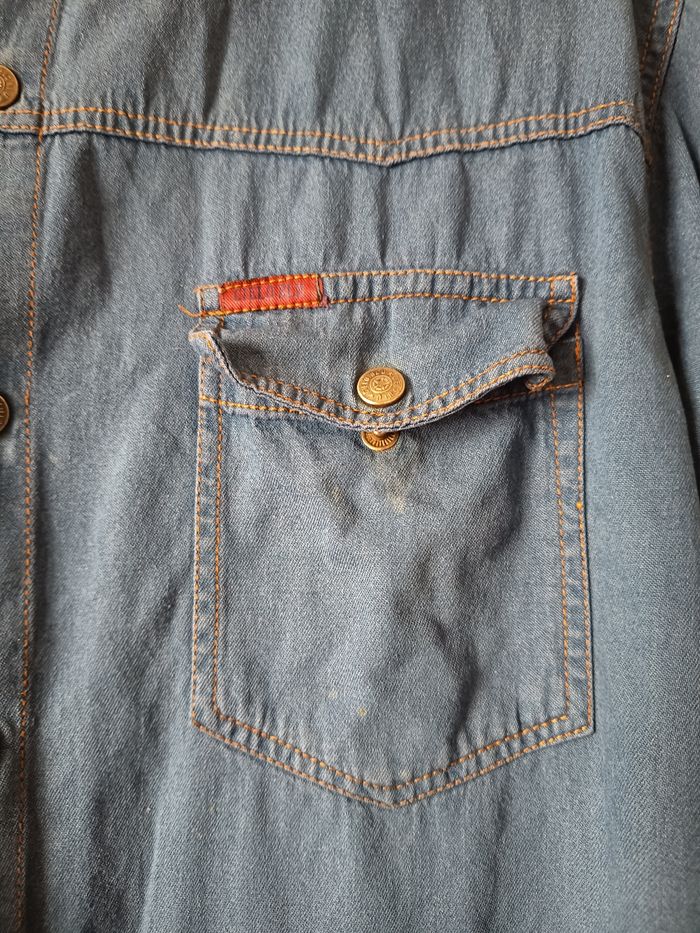 Chemise en jean. - photo numéro 7
