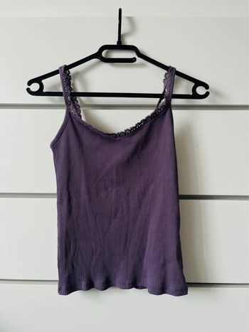 Débardeur violet neuf taille S