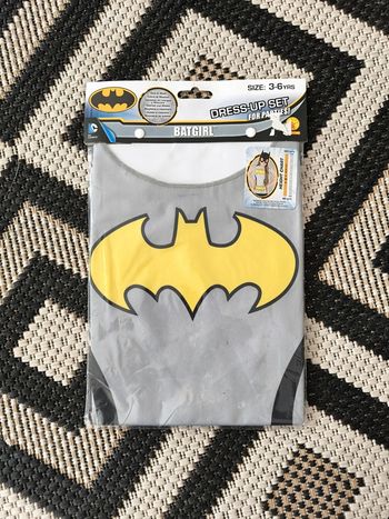 Déguisement t shirt batgirl 3-6 ans neuf