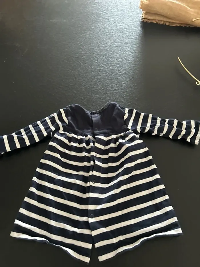 Robe marinière terre de marin 12 mois - photo numéro 4