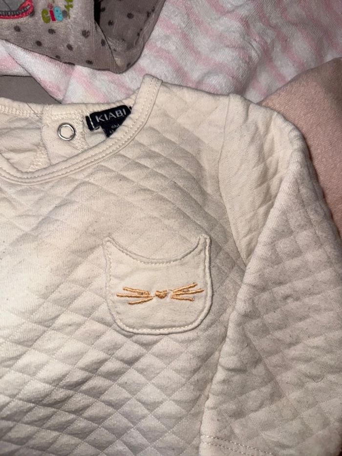 Lot 5 pyjama chaud 3 6 mois - photo numéro 2