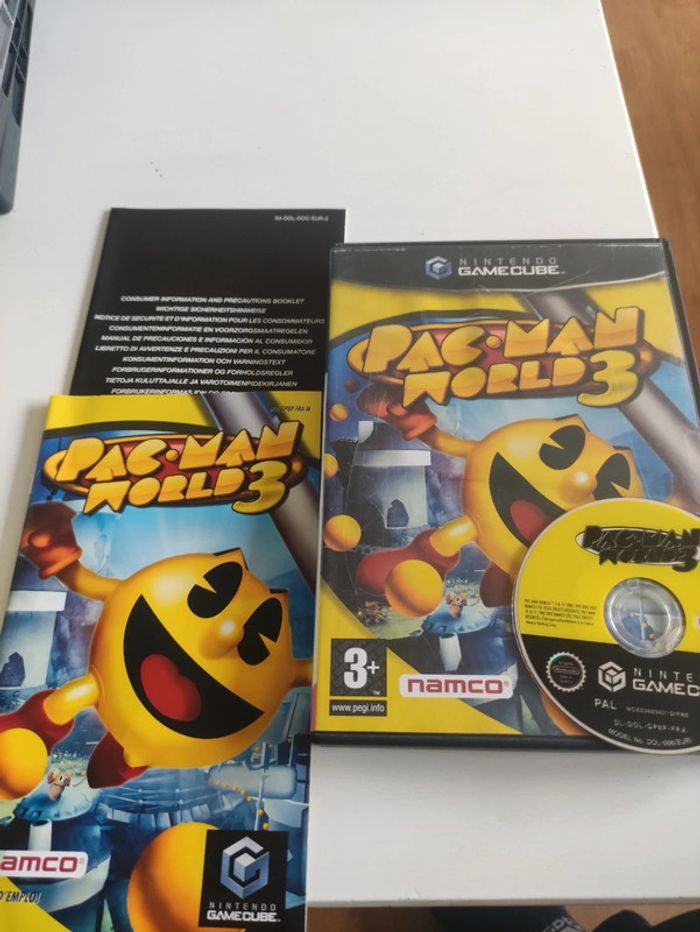 PAC man World 3 GameCube