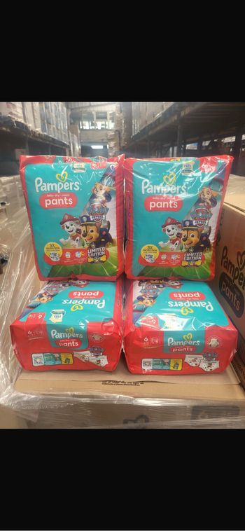 Pampers pants taille 6 (76 couches)