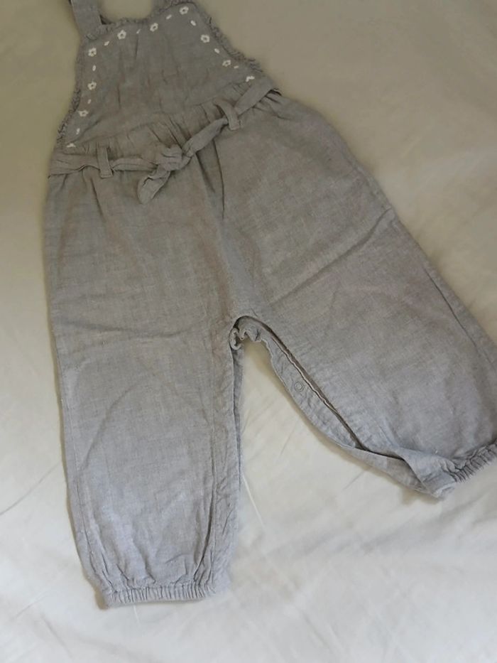 Combi pantalon fille 18 mois - photo numéro 3