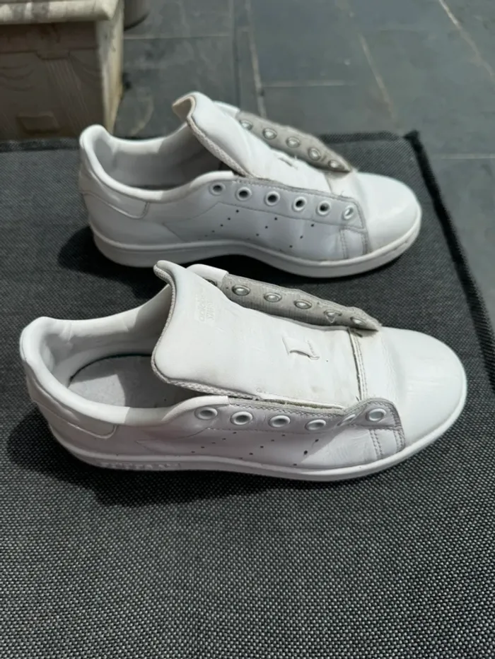 Stan Smith Adidas toute blanche taille 36 - photo numéro 7