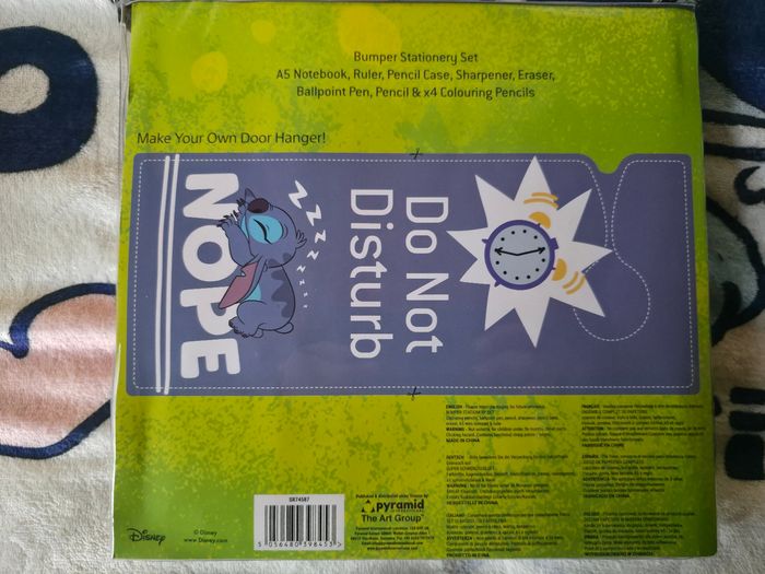 Set de papeterie Stitch - photo numéro 2