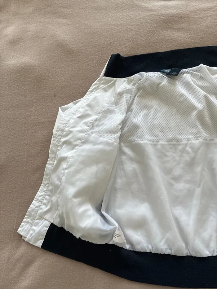 Veste zip blanche Ralph Lauren 6/7 ans en très bon état - photo numéro 5