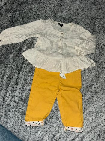 Ensemble pantalon + blouse