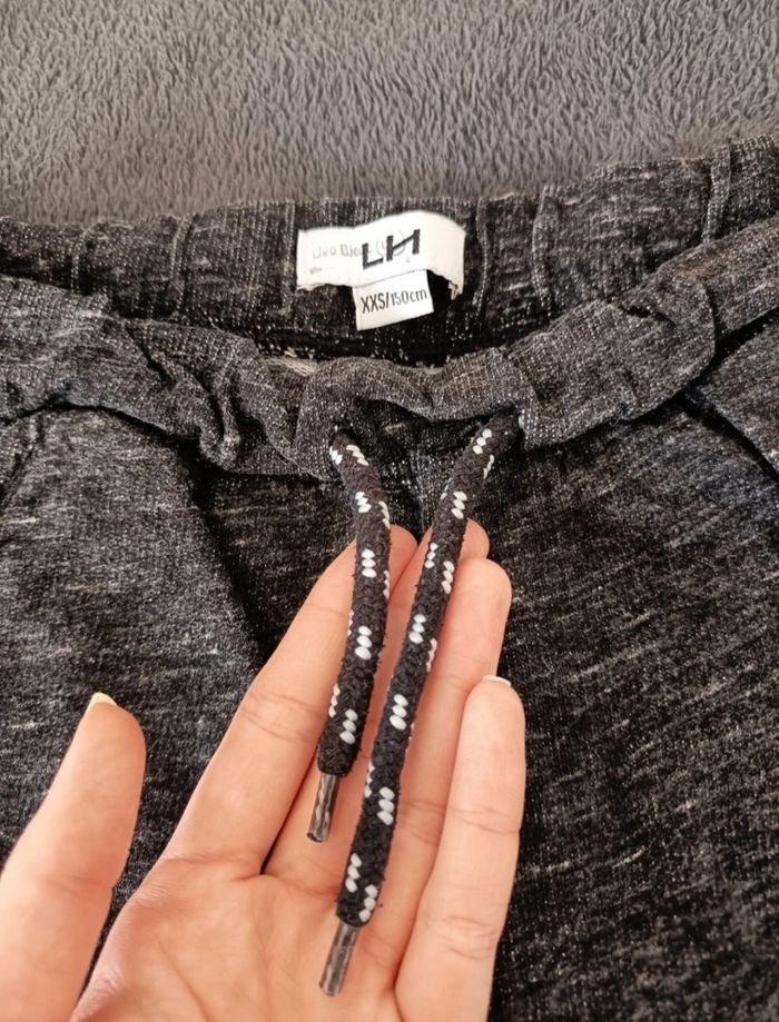 Short-Jogging Noir - Unisexe - XXS / LH by La Halle - photo numéro 2