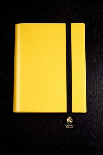 Classeur jaune Pour carte à collectionner 360 emplacements pokémon lorcana magic