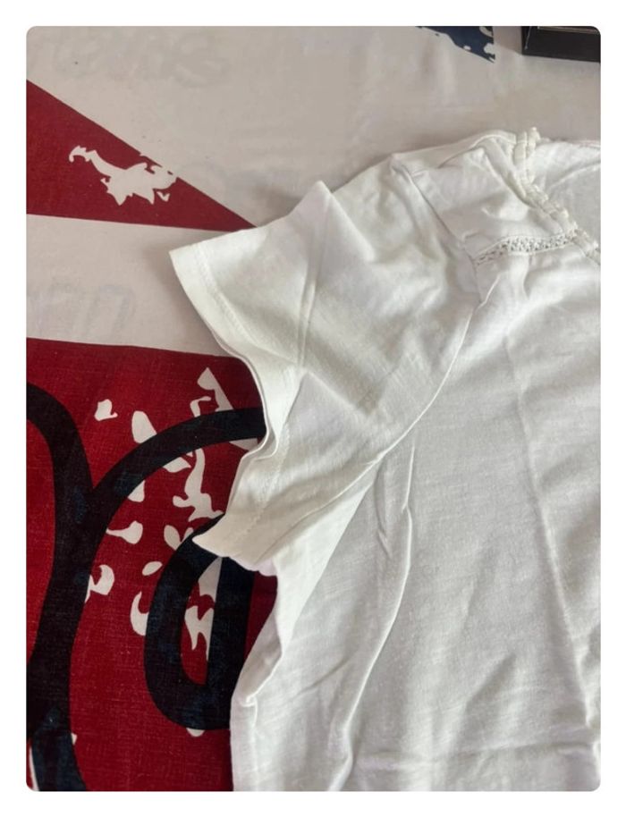 T-shirt motif briderie next taille 44 XL/XXL - photo numéro 5