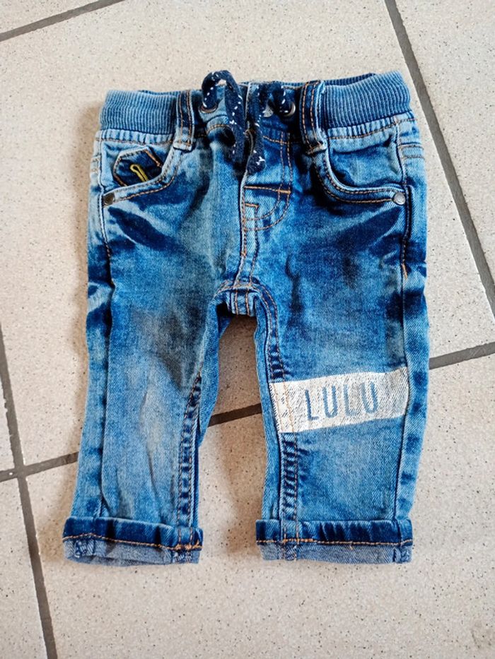 Jean lulu castagnette 3 mois